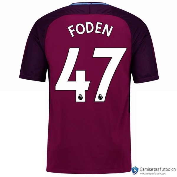 Camiseta Manchester City Segunda equipo Foden 2017-18